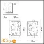 Настенный светильник Odeon Light Elegante 4888/1W - Фото 1