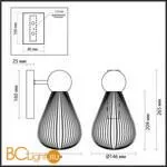 Бра Odeon Light Elica 5402/1W - Фото 0