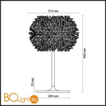 Настольная лампа Odeon Light Esma 2755/1T - Схема