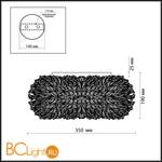 Потолочный светильник Odeon Light Esma 2755/6C - Схема