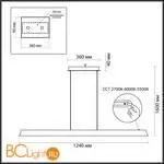 Подвесной светильник Odeon Light ESTAR new 7019/38LA - Фото 0