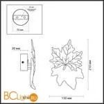 Настенный светильник Odeon Light Eva 4371/3WL - Фото 1