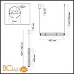 Подвесной светильник Odeon Light FAU 6688/19L - Фото 1