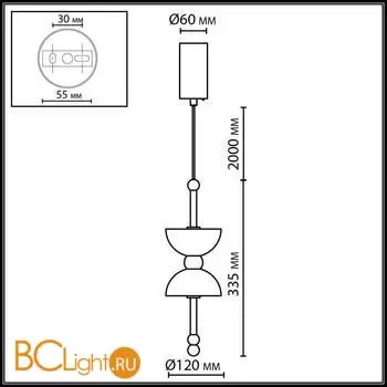 Подвесной светильник Odeon Light FELIZ 6685/7L - Фото 0