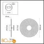 Настенный светильник Odeon Light FELT 7035/6WW - Фото 0