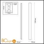 Уличный настенный светильник Odeon Light Fibi 4379/29WL - Фото 1