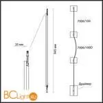 Настенный светильник Odeon Light FINO new 7006/100 - Фото 1