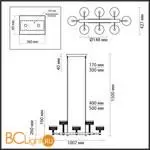 Люстра Odeon Light FIVRE 5032/48LA - Фото 1