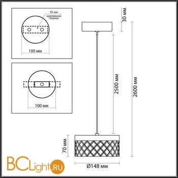 Подвесной светильник Odeon Light FIVRE 5032/6L - Фото 0