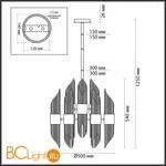 Люстра на штанге Odeon Light Flambi 4847/18 - Фото 2