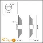 Бра Odeon Light Flambi 4847/2W - Фото 2