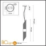 Подвесной светильник Odeon Light Flambi 4847/2 - Фото 2