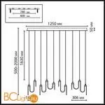 Люстра Odeon Light Flow 5106/52L - Фото 0
