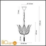 Подвесной светильник Odeon Light Floweri 4838/4 - Фото 1