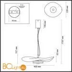 Подвесной светильник Odeon Light Fluent 4859/13L - Фото 2