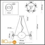 Подвесной светильник Odeon Light Fluent 4858/48L - Фото 2