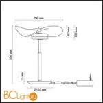 Настольная лампа Odeon Light Fluent 4857/10TL - Фото 2