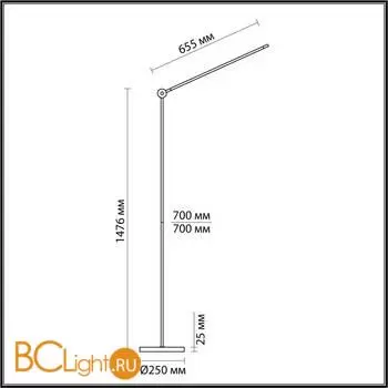 Напольный светильник Odeon Light FODEN new 7101/15FL - Фото 1