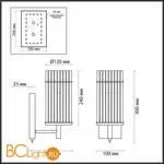 Бра Odeon Light Formia 4809/1W - Фото 1