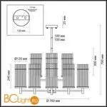 Люстра Odeon Light Formia 4809/9 - Фото 1