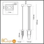 Подвесной светильник Odeon Light FOROS new 5438/12L - Фото 1