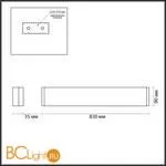 Настенный светильник Odeon Light Framant 4293/30WL - Фото 1