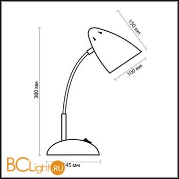 Настольная лампа Odeon Light Gap 2100/1T - Схема
