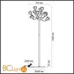 Торшер Odeon Light GARDI new 5090/12F - Фото 1