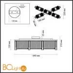 Люстра Odeon Light Gatsby 4871/5C - Фото 2