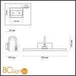 Подсветка для картин Odeon Light Geba 4910/12WL - Фото 1