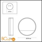 Настенный светильник Odeon Light Getti 4145/18L - Схема