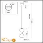 Подвесной светильник Odeon Light GLESSI new 5094/4LA - Фото 0