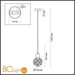 Подвесной светильник Odeon Light Greeni 5026/1 - Фото 0