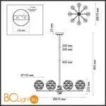 Люстра Odeon Light Greeni 5026/8 - Фото 0