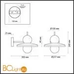 Бра Odeon Light Hatty 5014/1WD - Фото 0