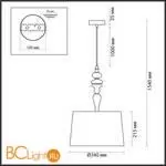 Подвесной светильник Odeon Light HOMI 5040/1 - Фото 0