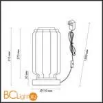 Настольная лампа Odeon Light JAM 5409/10TL - Фото 1