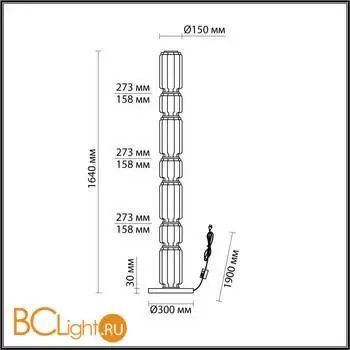 Торшер Odeon Light JAM 5408/53FL - Фото 0