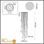 Подвесной светильник Odeon Light JEMSTONE new 5085/120L - Фото 0