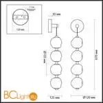 Настенный светильник Odeon Light JEMSTONE new 5084/17WL - Фото 0