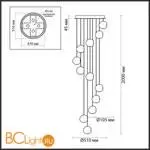 Подвесной светильник Odeon Light JEMSTONE new 5084/60L - Фото 0