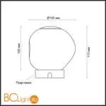 Настольный светильник Odeon Light JEMSTONE new 5084/2TL - Фото 0