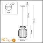 Подвесной светильник Odeon Light JUGI 5042/1C - Фото 0