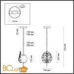 Подвесной светильник Odeon Light Jungle 4864/1A - Фото 1