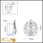 Бра Odeon Light Jungle 4865/1W - Фото 1