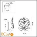 Бра Odeon Light Jungle 4864/1WA - Фото 1