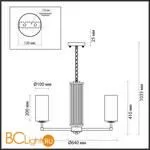 Люстра Odeon Light Kasali 4990/6 - Фото 0