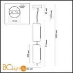 Подвесной светильник Odeon Light Kavia 5003/20L - Фото 0