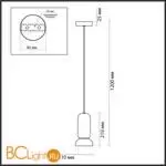 Подвесной светильник Odeon Light KERAMA 5054/1E - Фото 0