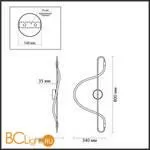 Настенный светильник Odeon Light Keys 4303/19WL - Фото 2